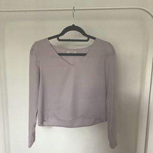 BNWT Aritzia Babaton Murphy longsleeves blouse